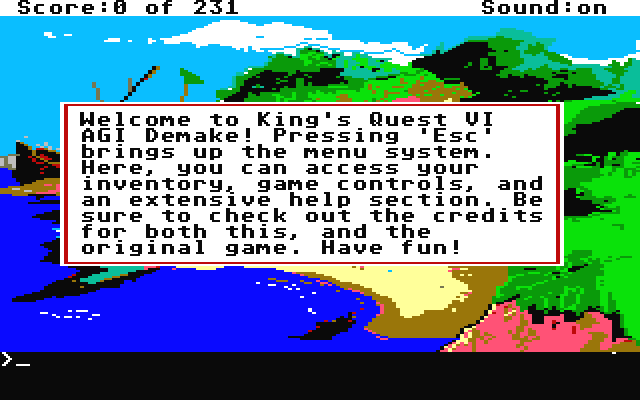 King's Quest VI - Heir Today, Gone Tomorrow atari screenshot